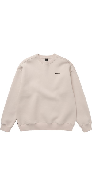 2026 Mystic Mens Profile Crew Sweat 35105.26032 - Dark Clouds